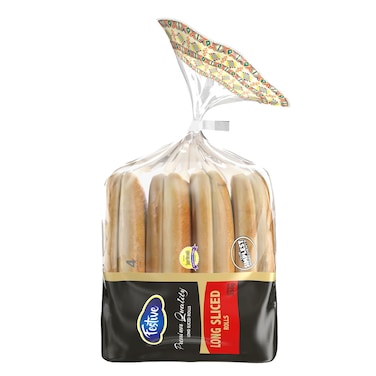 Festive Long Sliced Rolls 350g