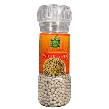 Nature's Own Ground Spices Whole White Pepper 40g