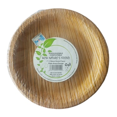 Wow Nature 7 Areca Paper Plate