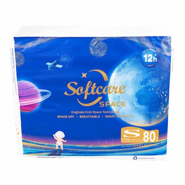Softcare Diaper Space Jumbo S80