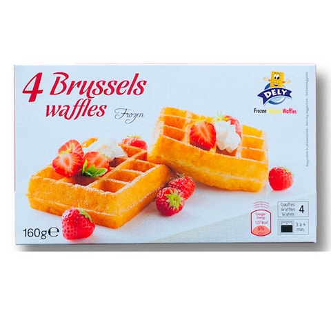 Dely 4 Mini Brussels Waffles 160G