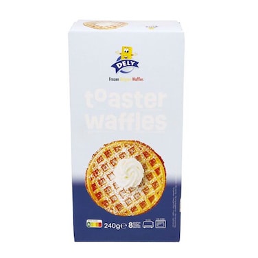 Dely Toaster Classic Waffles 8P 240g