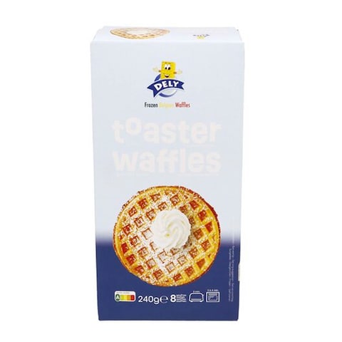 Dely 8 Toaster Classic Waffles 240G
