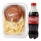 Beef Burger Fries+Sausage+Coca