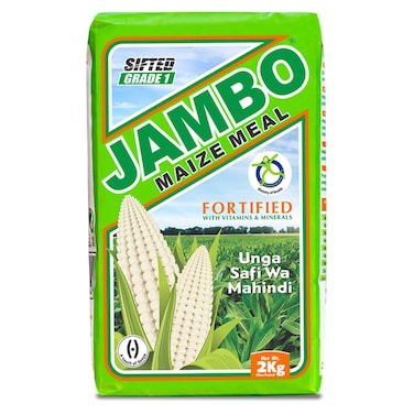 Sifted Jambo Maize Meal 2Kg