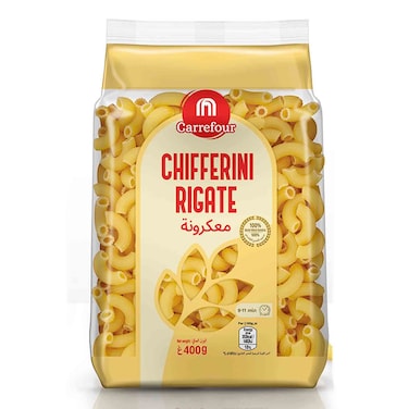 Carrefour Pasta Chiffrini Rigate 400G
