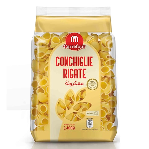 Carrefour Pasta Conchigle Rigate 400G