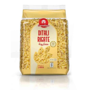 Carrefour Pasta Ditali Rigati 400G