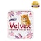 Velvex Toilet Tissue Printed 4Pack