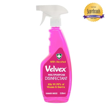 Velvex Disinfctnt Spray S/Brz 530Ml