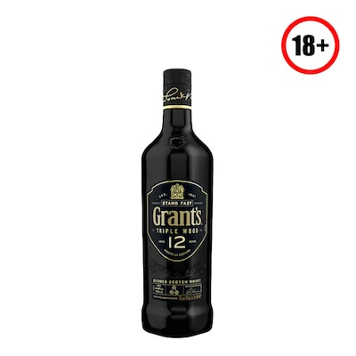 Grant39S Triple Wood 12 Year Old Blended Scotch Whisky 750Ml