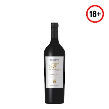 Reserve De Monsegur Bordeaux Wine 750Ml