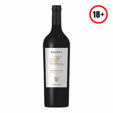 Reserve De Monsegur Bordeaux Wine 750ml