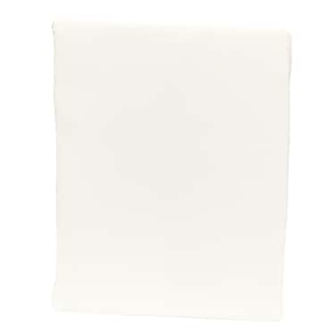 Estilo Bed Sheet Satin 4X6 White