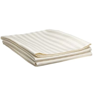 Estilo Bed Sheet Satin 5X6 Ivory