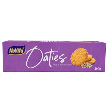NUVITA OAT &amp; RAISIN COOKIES 200G
