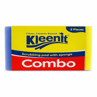 Kleenit Combo Scrubbing Sponge Pad Pack of 2