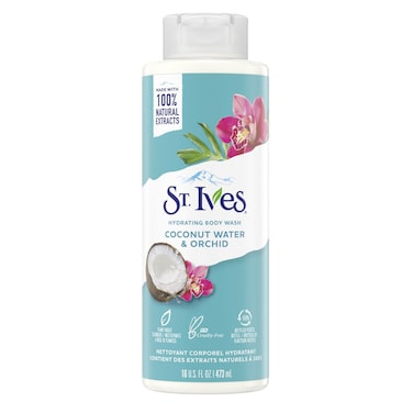 St. Ives Hydrating Coconut Water And Orchid Body Wash 473ml