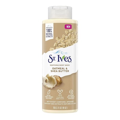 St Ives Body Wash Oatmeal & Shea Butter 450Ml
