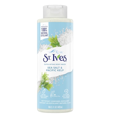 St. Ives Exfoliating Sea Salt And Pacific Kelp Body Wash 473ml