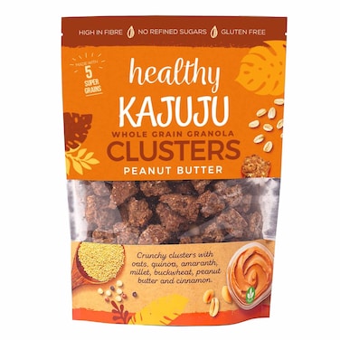 Healthy Kajuju Peanut Butter Whole Grain Clusters 350g