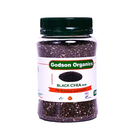Godson Organics Chia Seed Black 250G