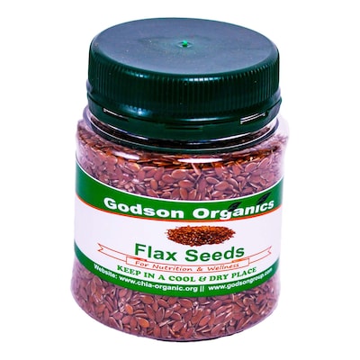 Godson Organics Flax Seeds/Lin Seeds 150G