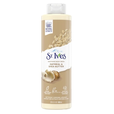 St. Ives Soothing Oatmeal And Shea Butter Body Wash 650ml