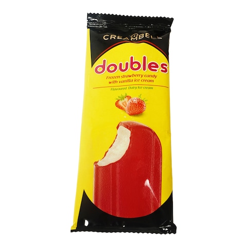 Creambell Doubles Strawberry With Vanilla Ice Cream Stick 65ml