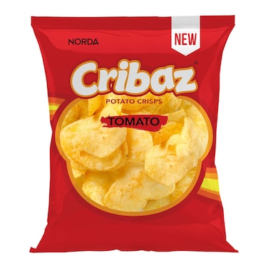 Norda Cribaz Tomato Potato Crisps 160G