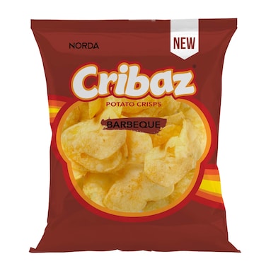 Norda Cribaz Barbeque Potato Crisps 95G