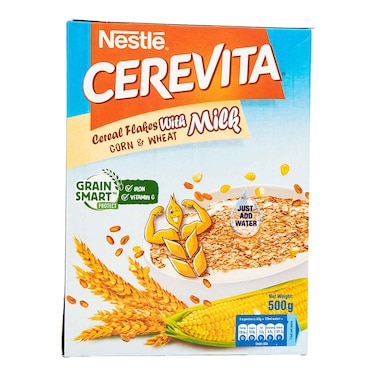 Nestle Cerevita Cereal Flakes With Milk 45g