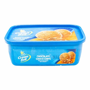 Creambell Choco Chips Tub Ice Cream 1l