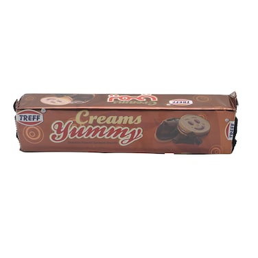 Treff Creams Sandwich Biscuits Chocolate 125G