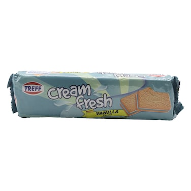 Treff Cream Flavoured Biscuit Vanilla 90G