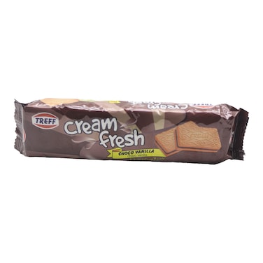 Treff Cream Flavoured Biscuit Choco Vanilla 90G