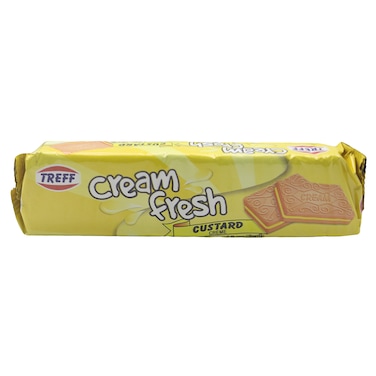 Treff Cream Flavoured Biscuit Custard 90G