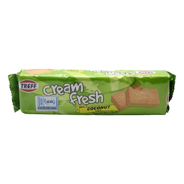 Treff Cream  Flavoured Biscuit Coconut 90G