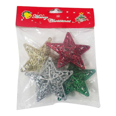 4 Pcs Star Ct D&acirc;cor