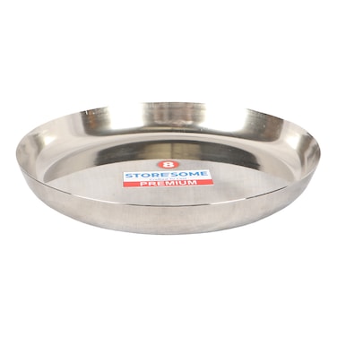 Signature Stainless Steel Apple Plate 18cm