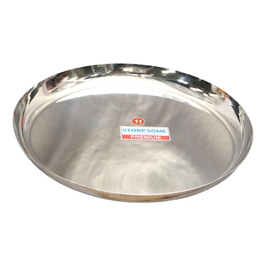 Signature Stainless Steel Apple Plate 26cm