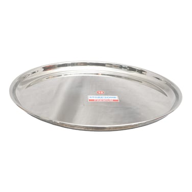Signature Stainless Steel Apple Plate 31cm