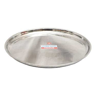 Signature Stainless Steel Beggie Plate 28cm