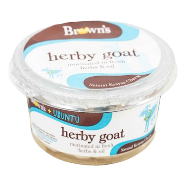 Browns Herby Goat Cheese 100g