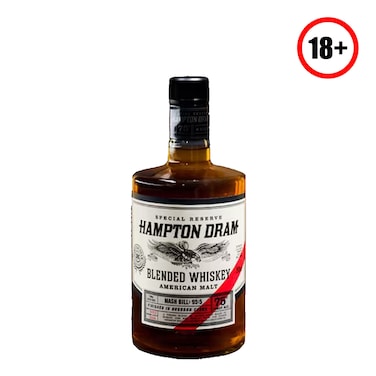 Hampton Dram American Malt Whiskey 750Ml