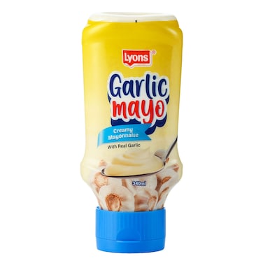 Lyons Garlic Mayonnaise 340Ml
