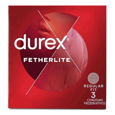 Durex Fetherlite Condoms 3 Pieces