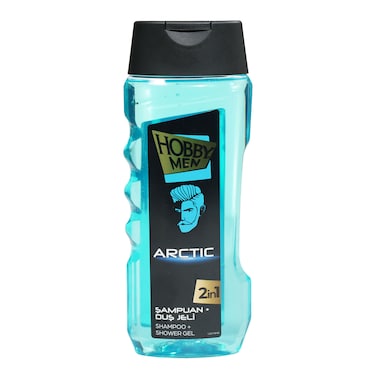 Hobby Arctic 2-In-1 Body Wash And Shampoo For Men 400ml