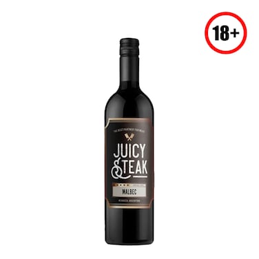 Juicy Steak Malbec Red Wine 750Ml