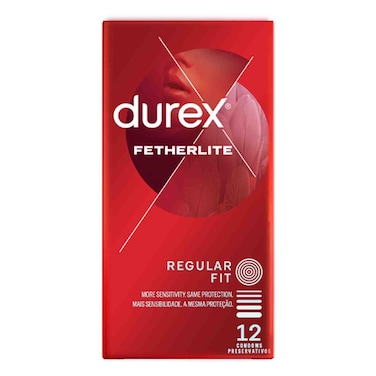 Durex Fetherlite Condoms 12 Pieces